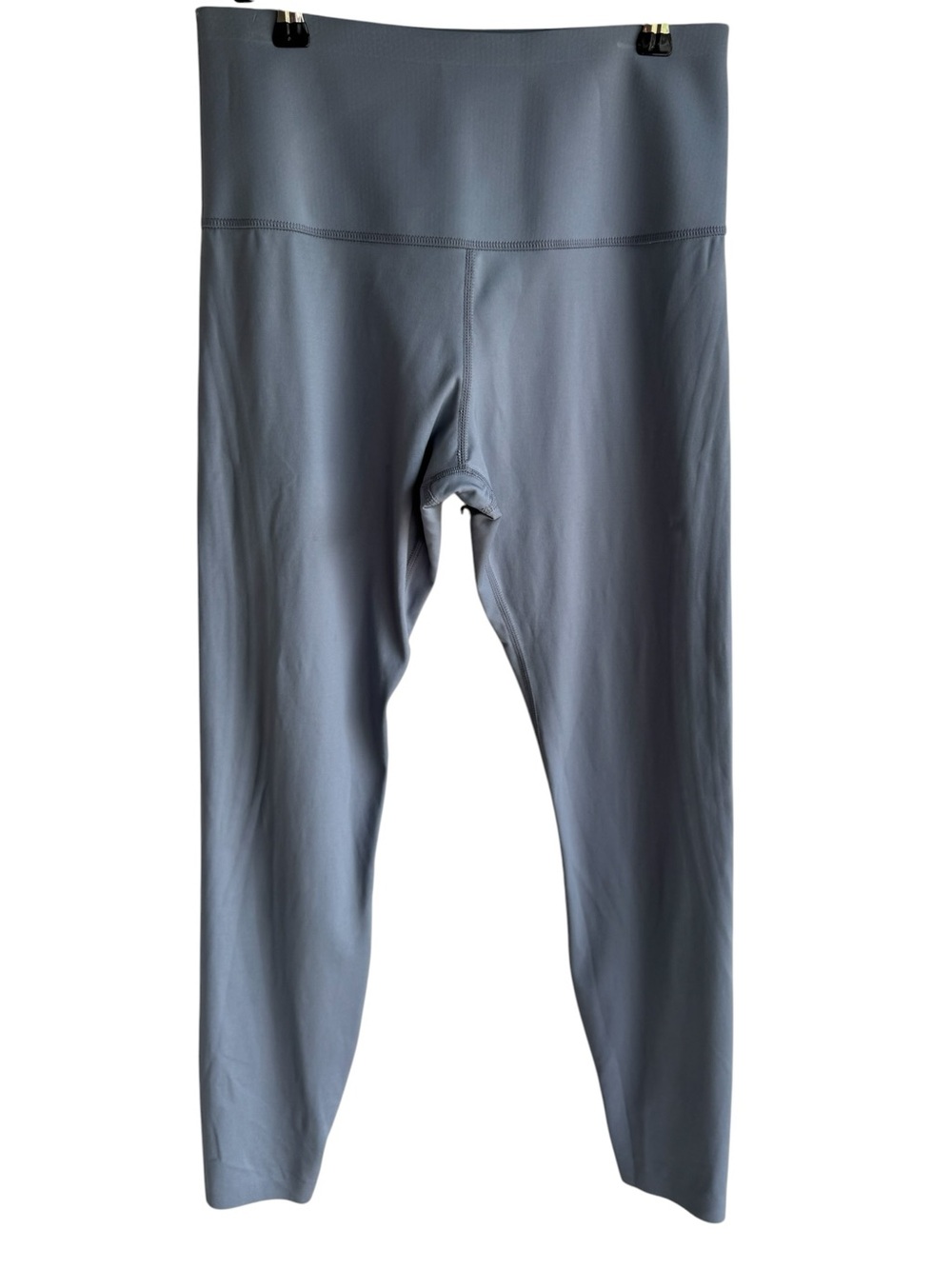 Knix HiTouch High Rise Compression Leggings Sz M Stone Blue 26" Athletic Support